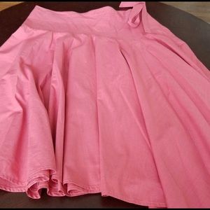 Anthropologie Odille Rose A line skirt
